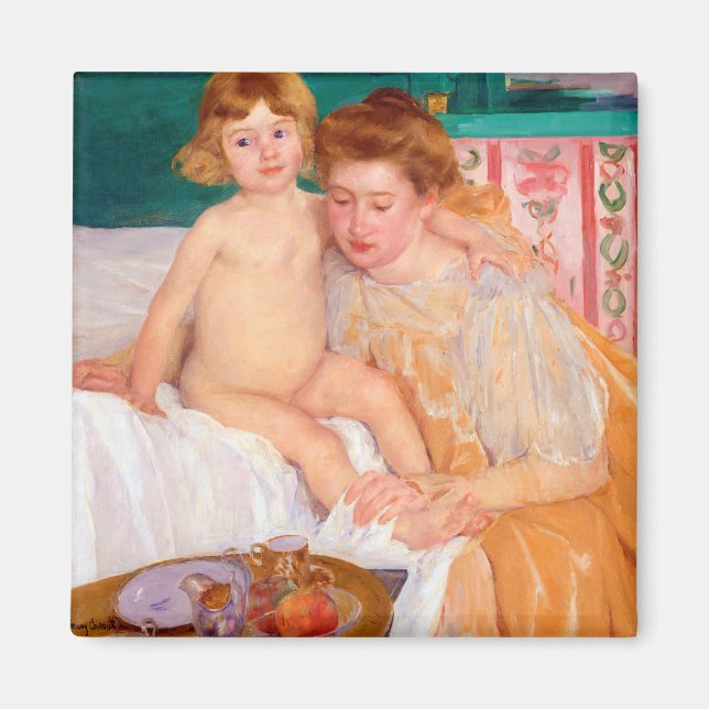 Aimant Mère et enfant, Mary Cassatt (Devant)