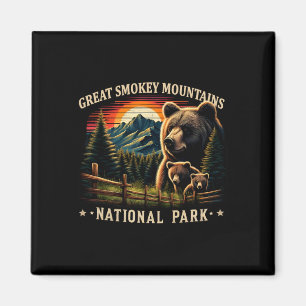 Aimant Mère ours noir Great Smokey Mountains National