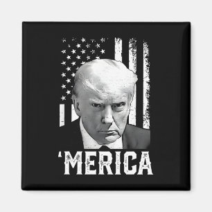 Aimant Merica Trump 4 juillet heureux Trump Drapeau améri