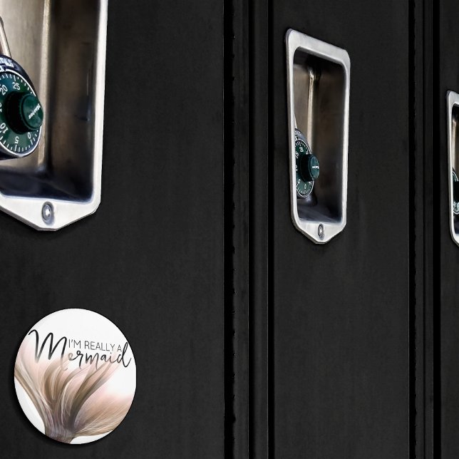 Aimant #MermaidLife Im Really a Mermaid | Rose Gold Tail (Créateur téléchargé)