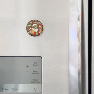 Aimant  Merry Christmas Fuckers Santa  Funny Xmas