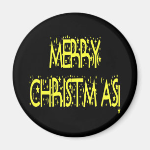 Aimant Merry Christmas Starry