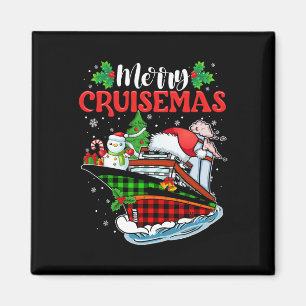 Aimant Merry Cruisemas Famille Croisière Fun Noël