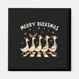 Aimant Merry Duckmas Funny Canard Noël Noël Noël Noël Noë