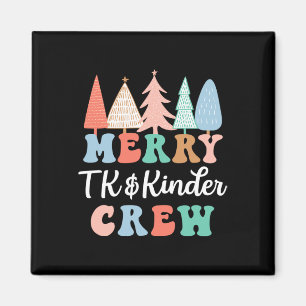 Aimant Merry TK et Kinder Crew Enseignant de la maternell