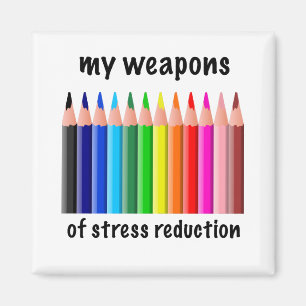 Aimant Mes armes de réduction du stress pour les colorist
