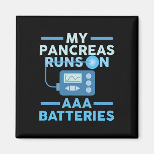 Aimant Mes Pancréas Fonctionne Sur Les Batteries AAA Type