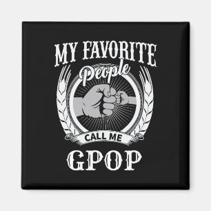 Aimant Mes personnes préférées m'appellent Gpop Special F