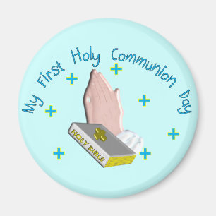 Aimant Mes premiers cadeaux de la Saint-Commune