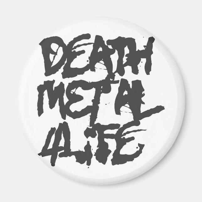 Aimant Métal de la mort 4 Vie (Devant)