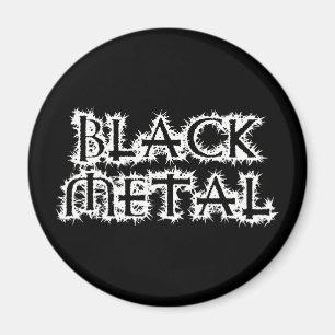 Aimant Métal noir