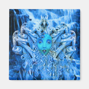 Aimant Métamorphose de la méduse