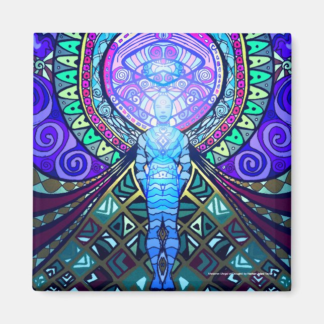 Aimant Metatron "Ange de la Pensée" (Aimant) (Devant)