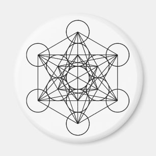 Aimant Métatron Cube Géométrie Sacrée