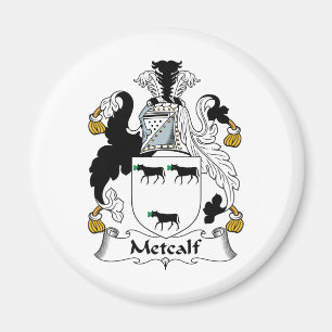 Aimant Metcalf Family Crest