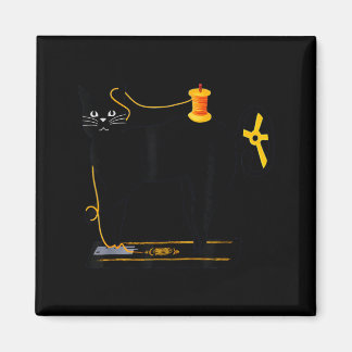 Aimant Mewing Machine Funny Quilting Craft Lover Quilter