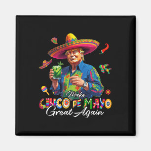 Aimant Mexicain Rendre Cinco De Mayo Grande Encore Drôle 