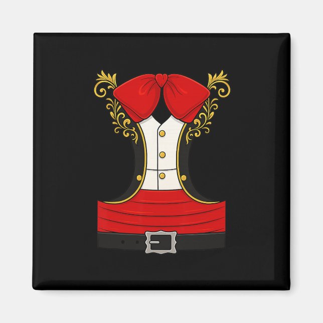 Aimant Mexican Mariachi Halloween Costume Cinco De Mayo C (Devant)