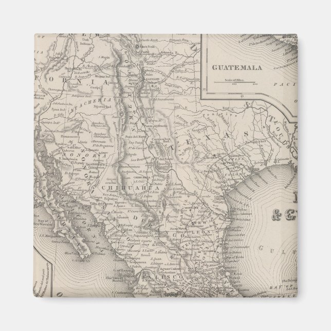 Aimant Mexique et Guatemala (Devant)