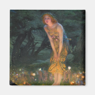 Aimant Mi-été Eve c. 1908 par Edward Robert Hughes