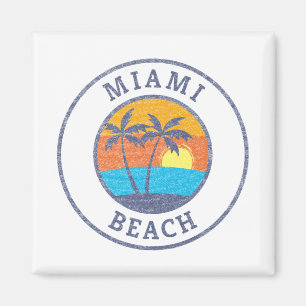 Aimant Miami Beach, Floride style classique défraîchi