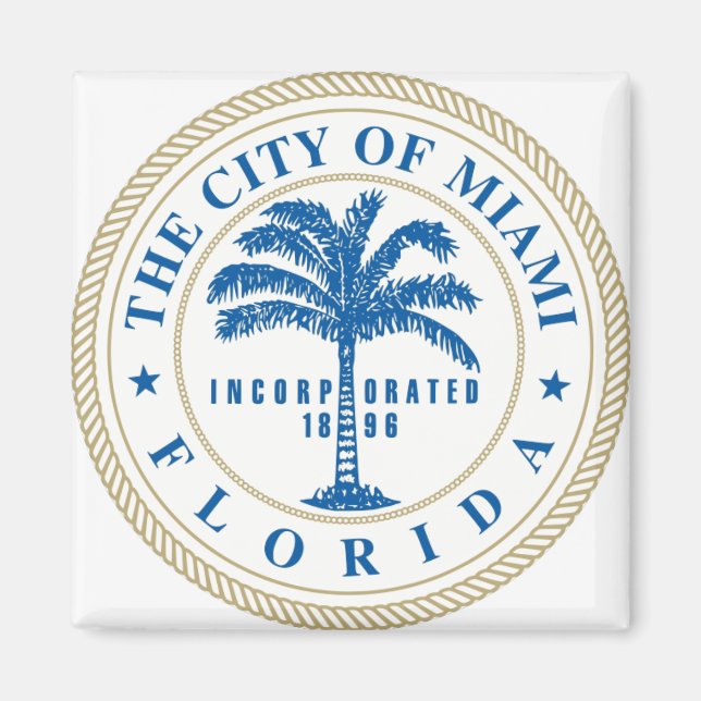 Aimant Miami Floride (Devant)