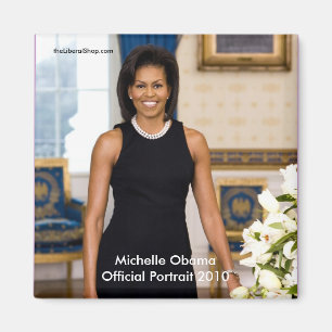 Aimant Michelle Obama, Carré officiel du portrait