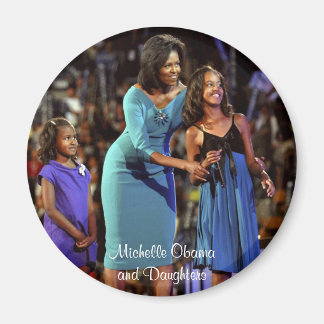 Aimant Michelle Obama et les filles