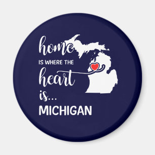 Aimant Michigan home est le coeur