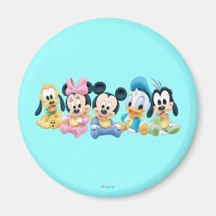 Aimant Mickey bébé et amis
