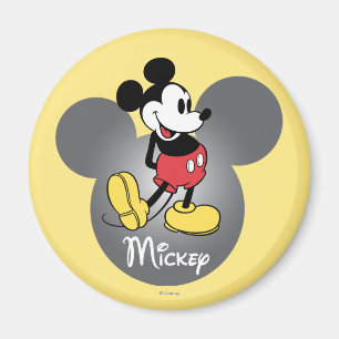 Aimant Mickey classique   Icône tête