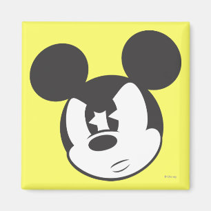 Aimant Mickey classique   Tête en colère
