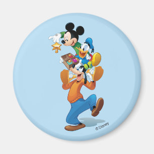 Aimant Mickey et ses amis Mickey décore l'arbre