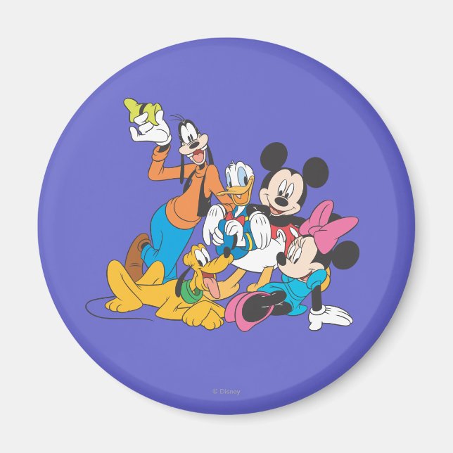 Aimant Mickey & Friends | Aptitude (Devant)