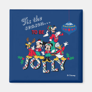 Aimant Mickey & Friends   Cette saison sera Jolly