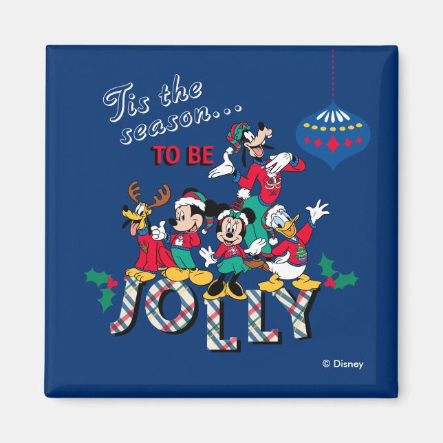 Aimant Mickey & Friends | Cette saison sera Jolly (Devant)