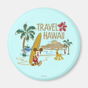 Aimant Mickey & Friends   Hawaii