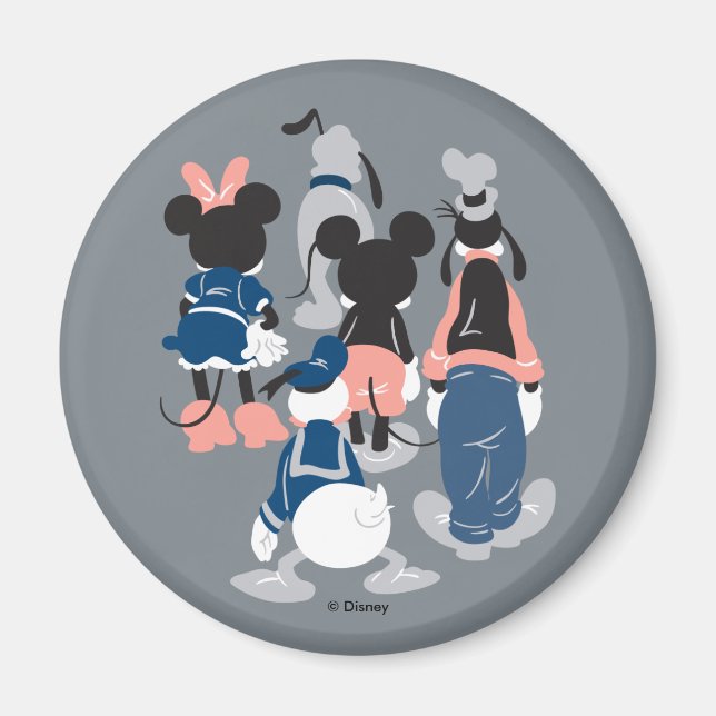 Aimant Mickey | Mickey Friend Turns (Devant)