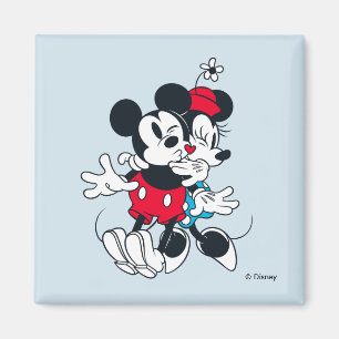 Aimant Mickey & Minnie Amour Éternel
