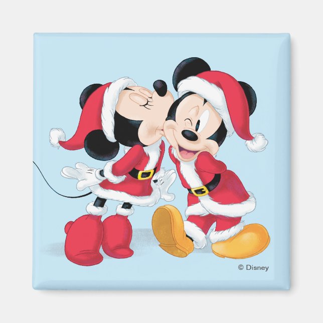 Aimant Mickey & Minnie | Jingle Bell Fun (Devant)