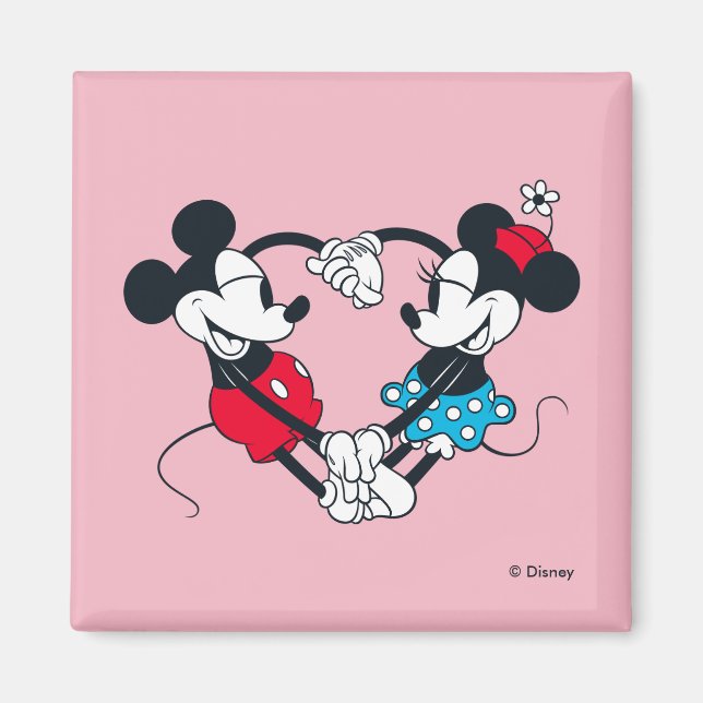 Aimant Mickey & Minnie | Objectifs de relation (Devant)
