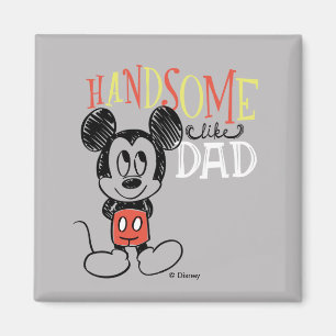 Aimant Mickey Mouse Beau comme Papa