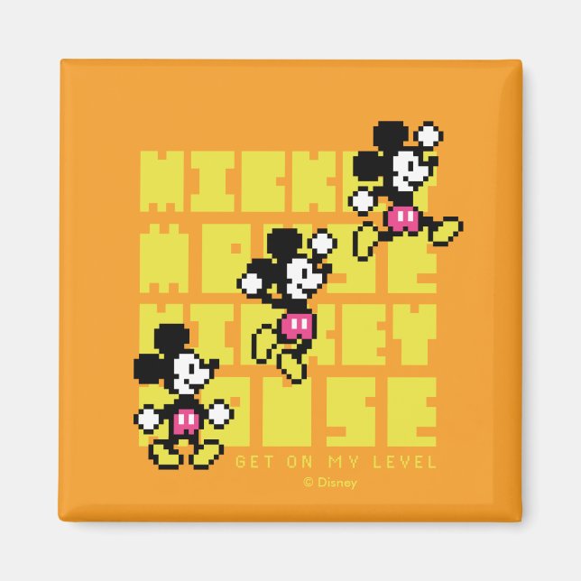 Aimant Mickey Mouse Double Saut (Devant)
