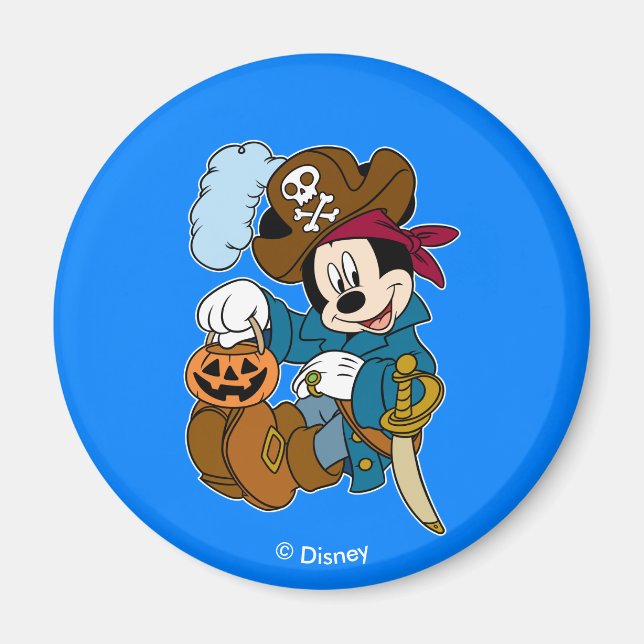Aimant Mickey Mouse le Pirate (Devant)
