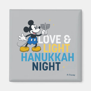 Aimant Mickey Mouse Love & Light Hanoukka Night