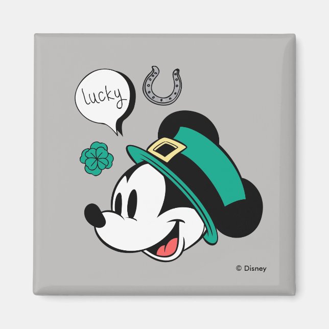 Aimant Mickey Mouse | Lucky You (Devant)