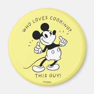 Aimant Mickey Mouse Mickey Mouse Qui aime la Cuisine