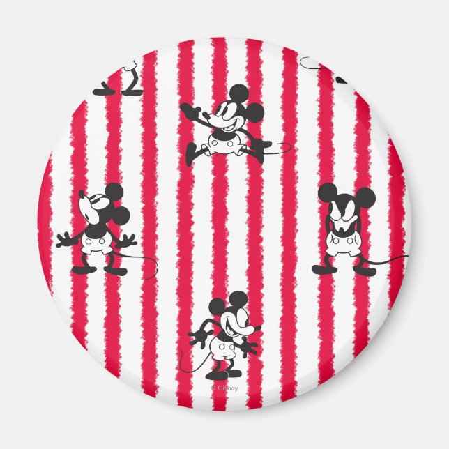 Aimant Mickey Mouse | Motif Plane Crazy (Devant)