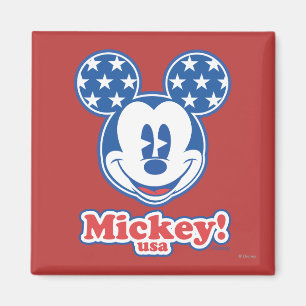 Aimant Mickey Mouse patriotique 4