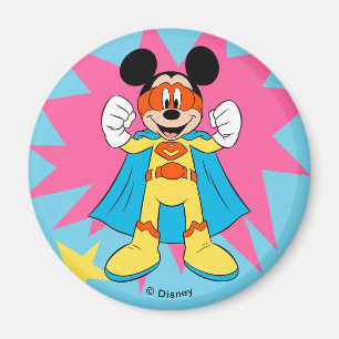 Aimant Mickey Mouse   Super Héros Mignon